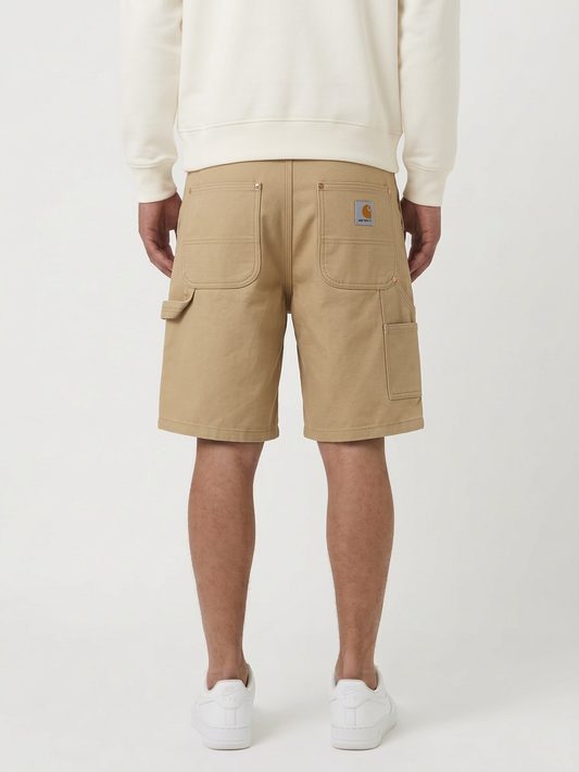 Carhartt Rework Cream Double Knee Shorts