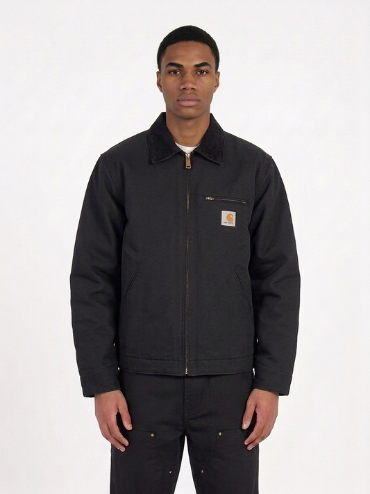 Carhartt Rework Black Detroit Jacket